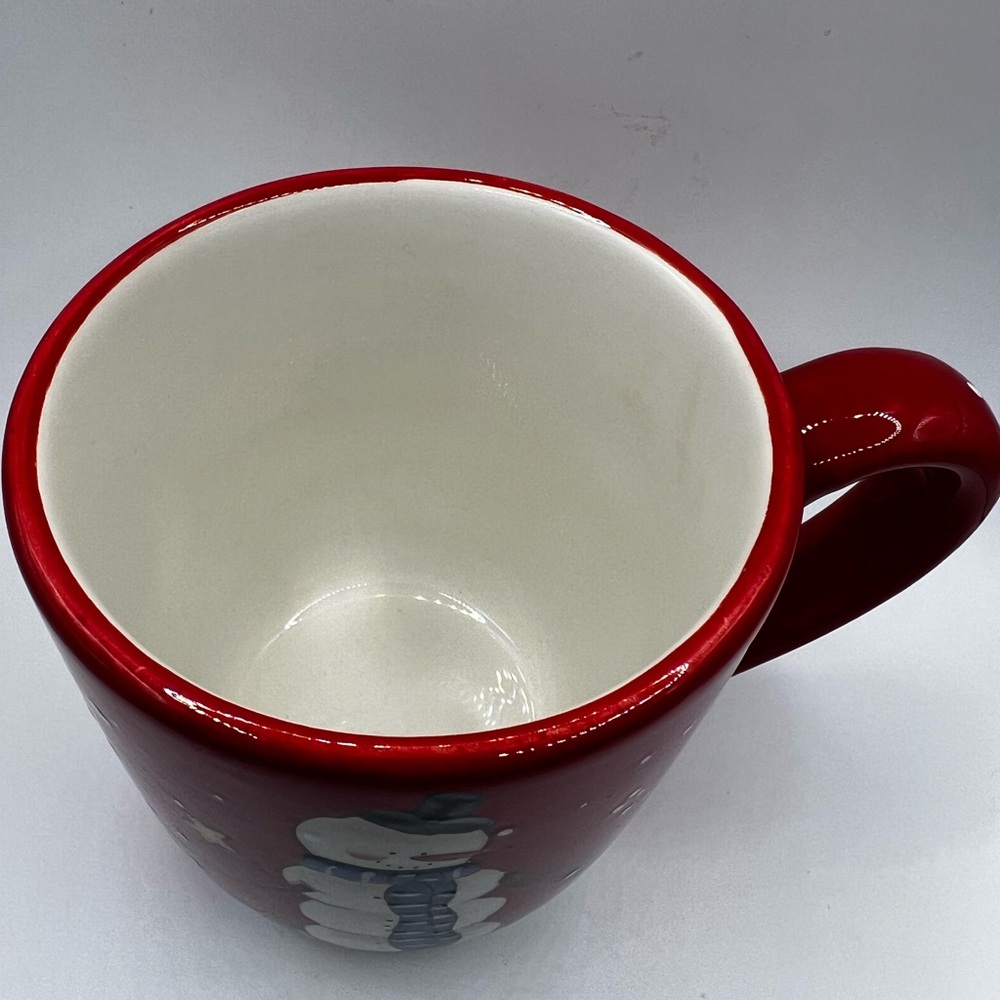 26 International Red Snowman Mug - Picture 4 of 7